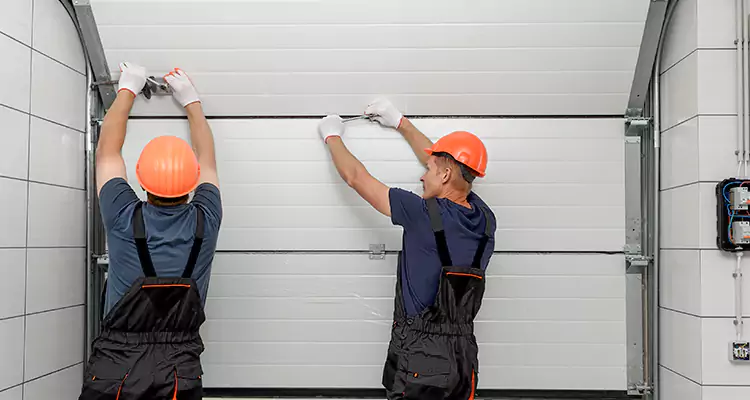 Garage Door Bottom Panel Repair in Apopka, FL