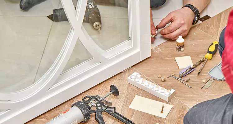 Interior Patio Door Casing Repair in Apopka, FL