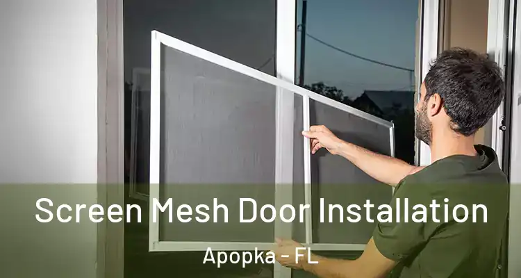 Screen Mesh Door Installation Apopka - FL