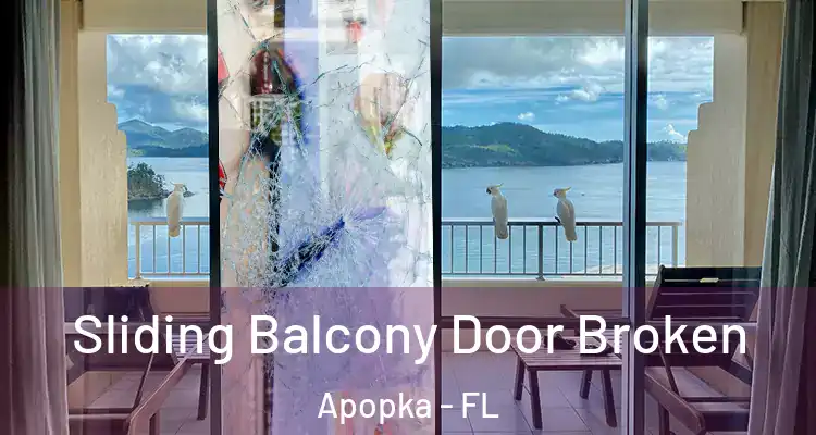 Sliding Balcony Door Broken Apopka - FL